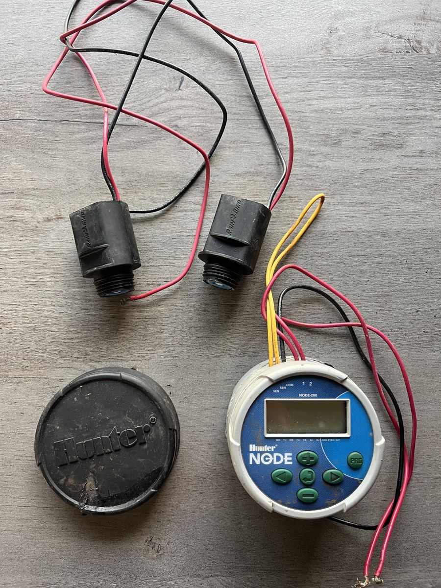 Hunter Node 2 station remote irrigation timer