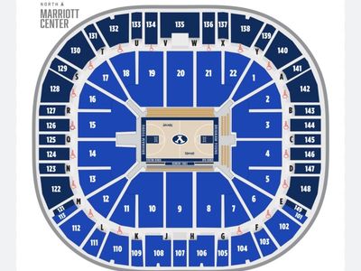Byu VS Texas Tech Lower Bowl
