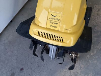 IncwBo 10.5 Amp 12-Inch Corded Electric Garden Tiller Cultivator