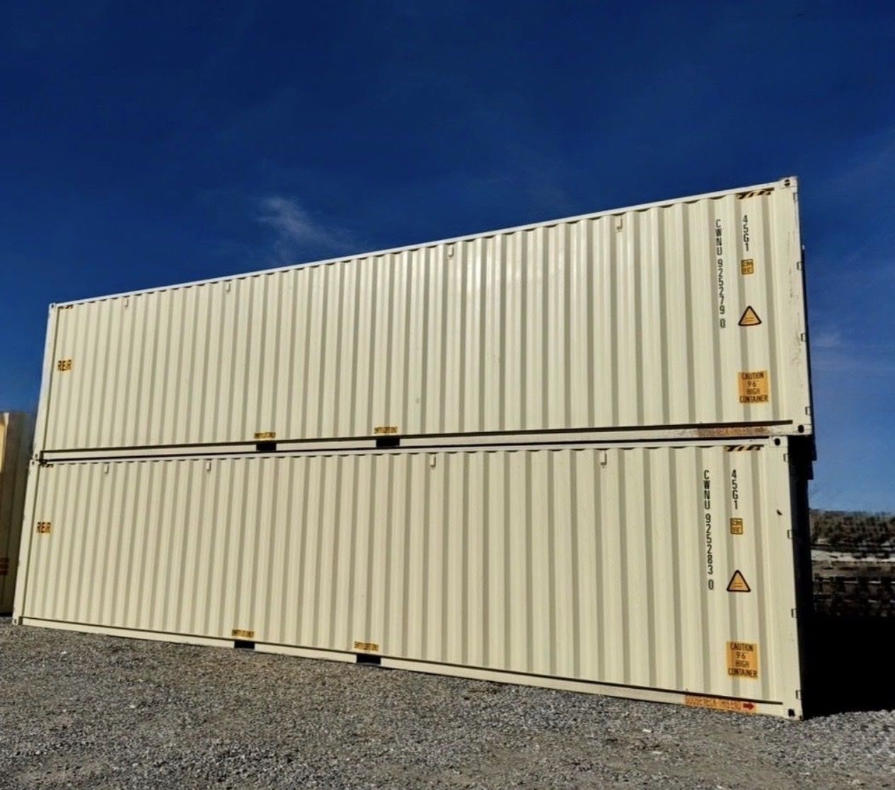Shipping container 8x40 9’6 one trip