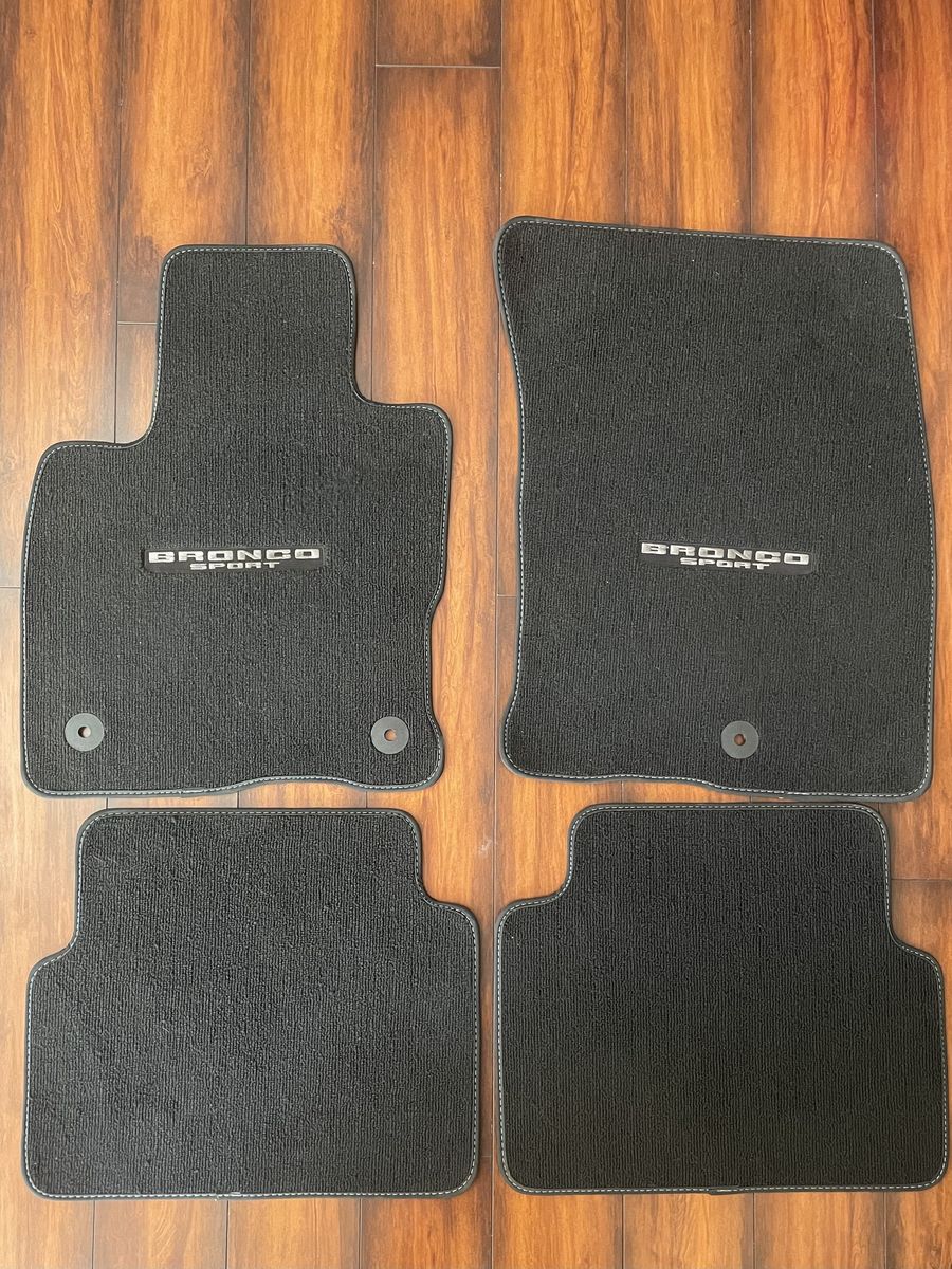 Bronco Sport OEM Carpet Floor Mats