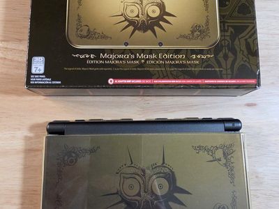 CIB Nintendo 3DS XL Majora's Mask Limited Edition Handheld Console With Box