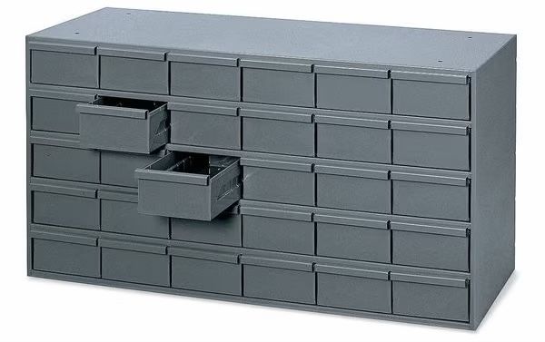 Durham Steel Storage Parts Drawer Cabinet 