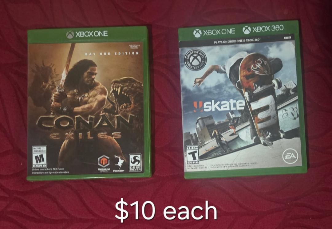 Xbox 1 games $10 each including Skate 3~ Trades considered!