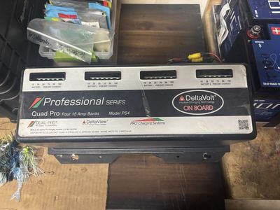 Dual Pro Professional Series 4 Bank Battery Charger