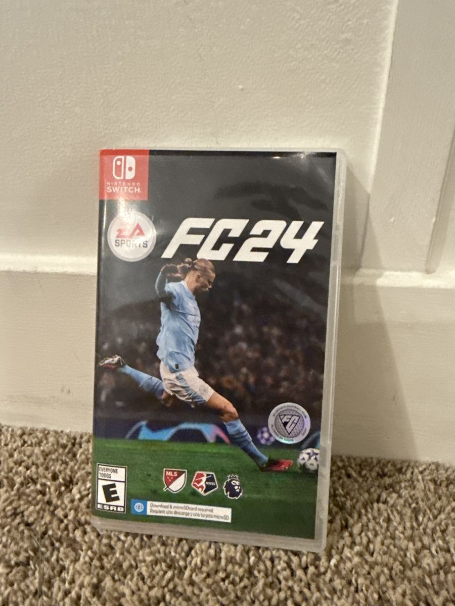 FC24 Soccer Video Game on Nintendo Switch