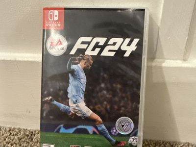 FC24 Soccer Video Game on Nintendo Switch