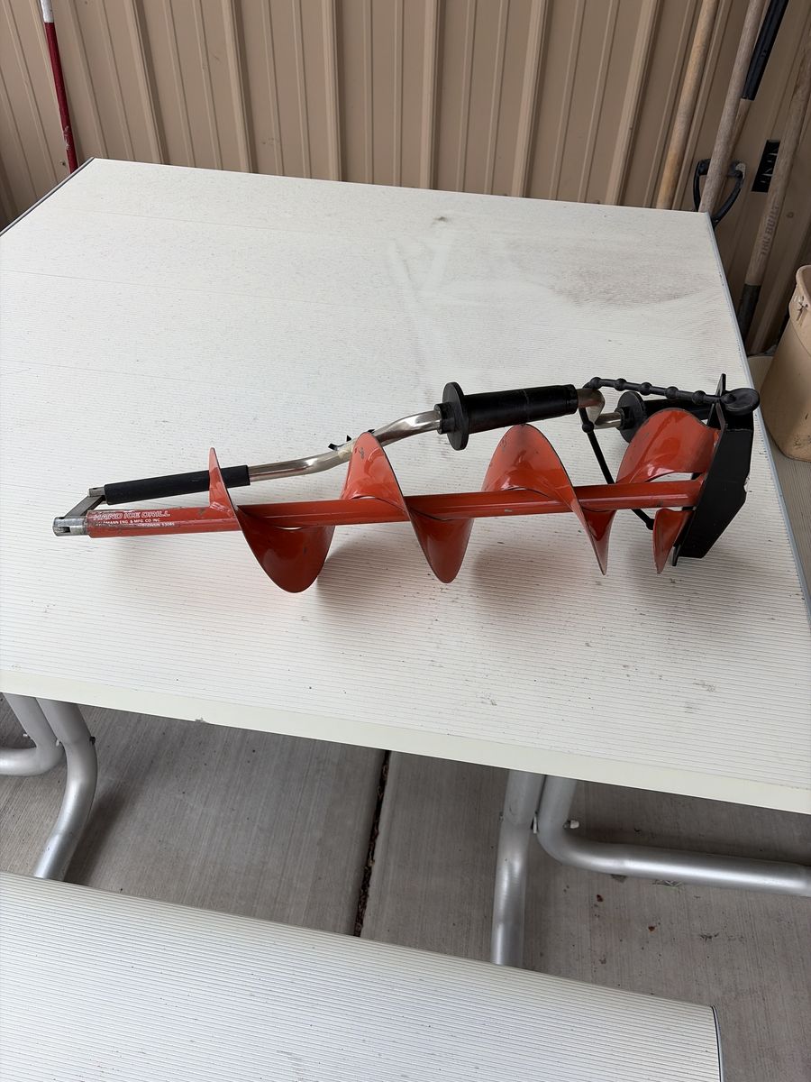 Jiffy Hand Ice Drill