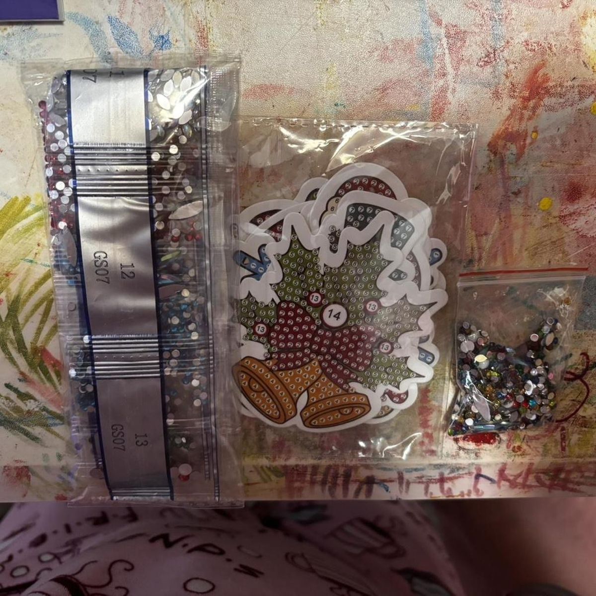 DIY Christmas Ornament Gem Art Kit