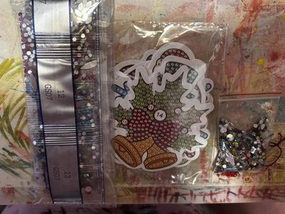 DIY Christmas Ornament Gem Art Kit