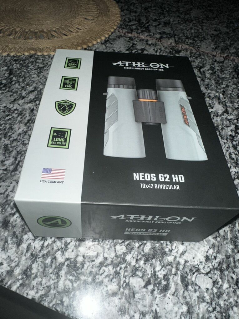 Athlon NEOS G2 HD 10x42 Binocular - NEW