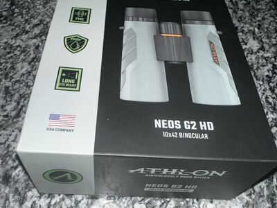 Athlon NEOS G2 HD 10x42 Binocular - NEW