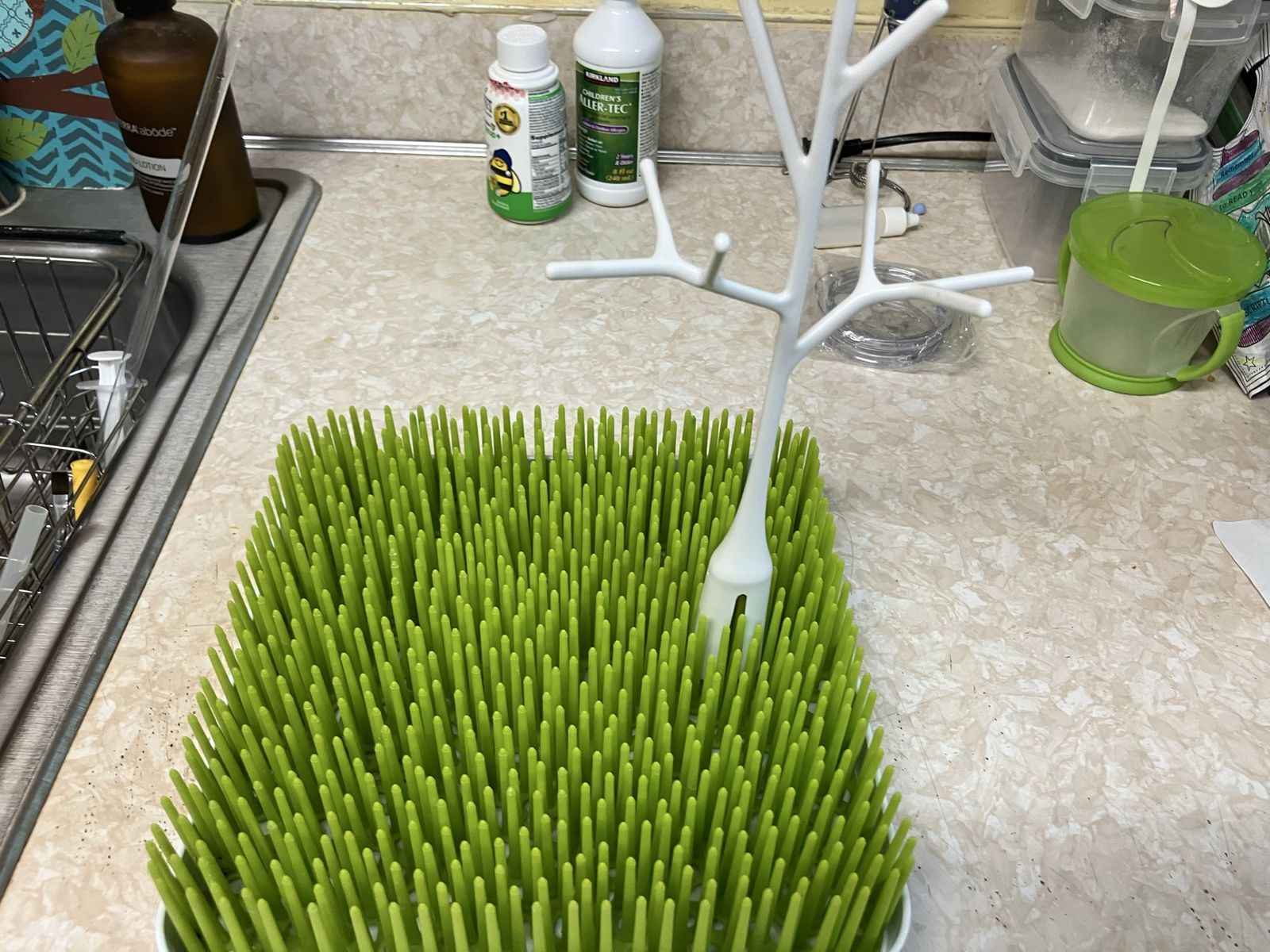 Boon Lawn Baby Bottle Drying Rack with Stem Accessory
