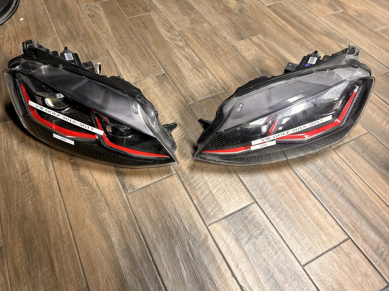 2015-2017 VW Golf Front Headlights MK7.5