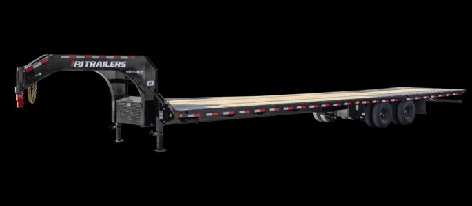 2027 PJ Trailers 32' LY1 Gooseneck 20K with Hydrau