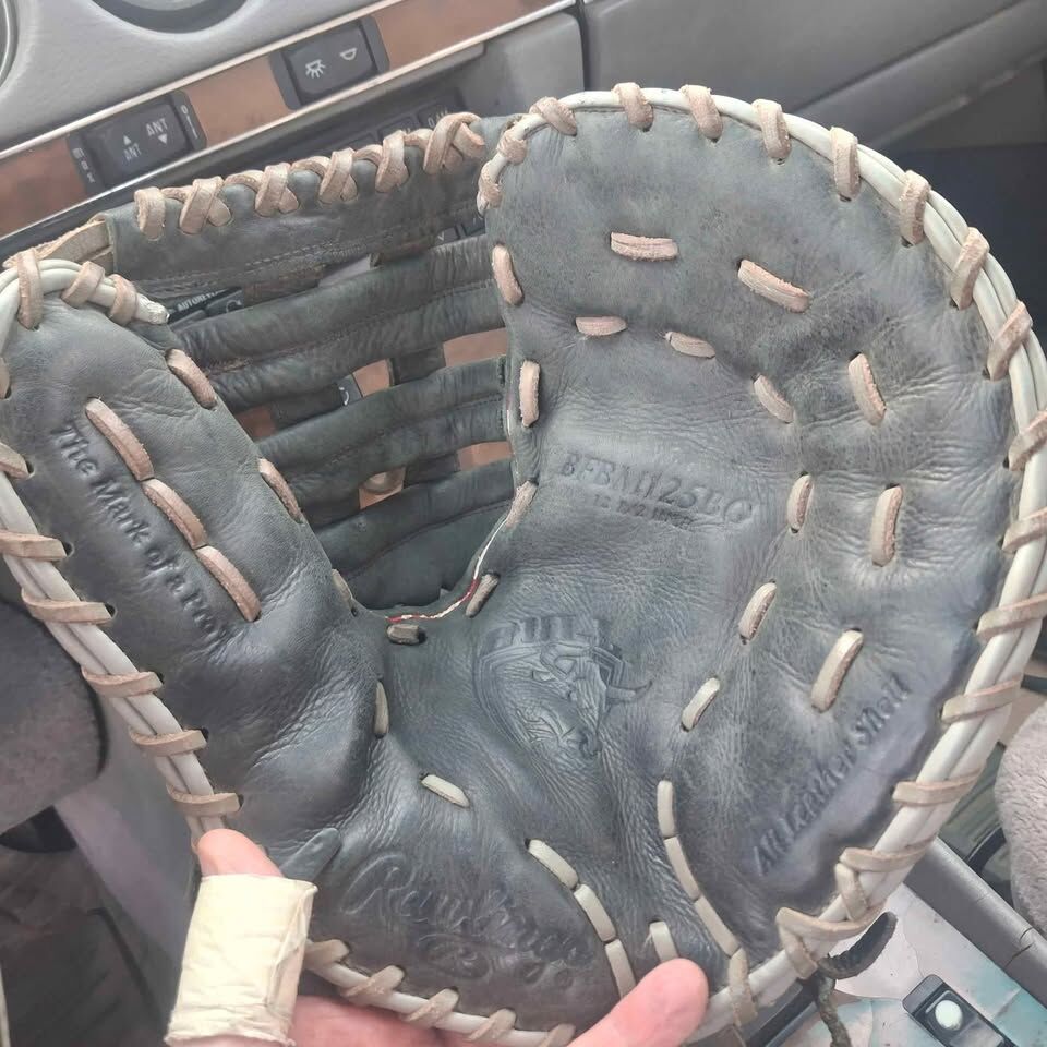 Rawlings 1st base $80... Wilson catchers mitt glove $50.. baseball softball