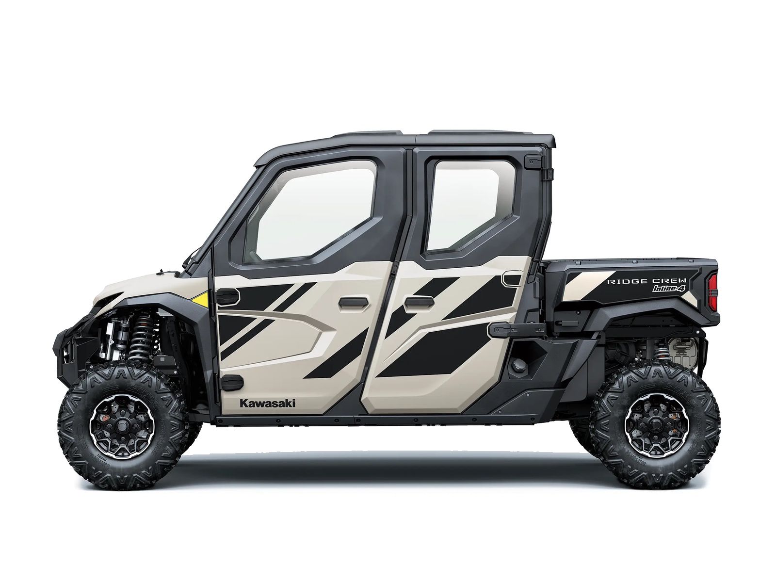 2026 KAWASAKI RIDGE CREW HVAC Metallic Matte Whiti