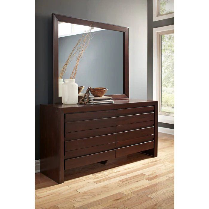 Solid Wood Dresser – Clean Modern Style