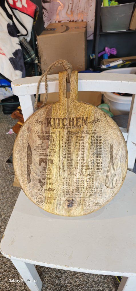 KITCHEN CONVERSIONS 1 Cutting Board