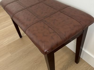 Soft Piano Bench With Storage