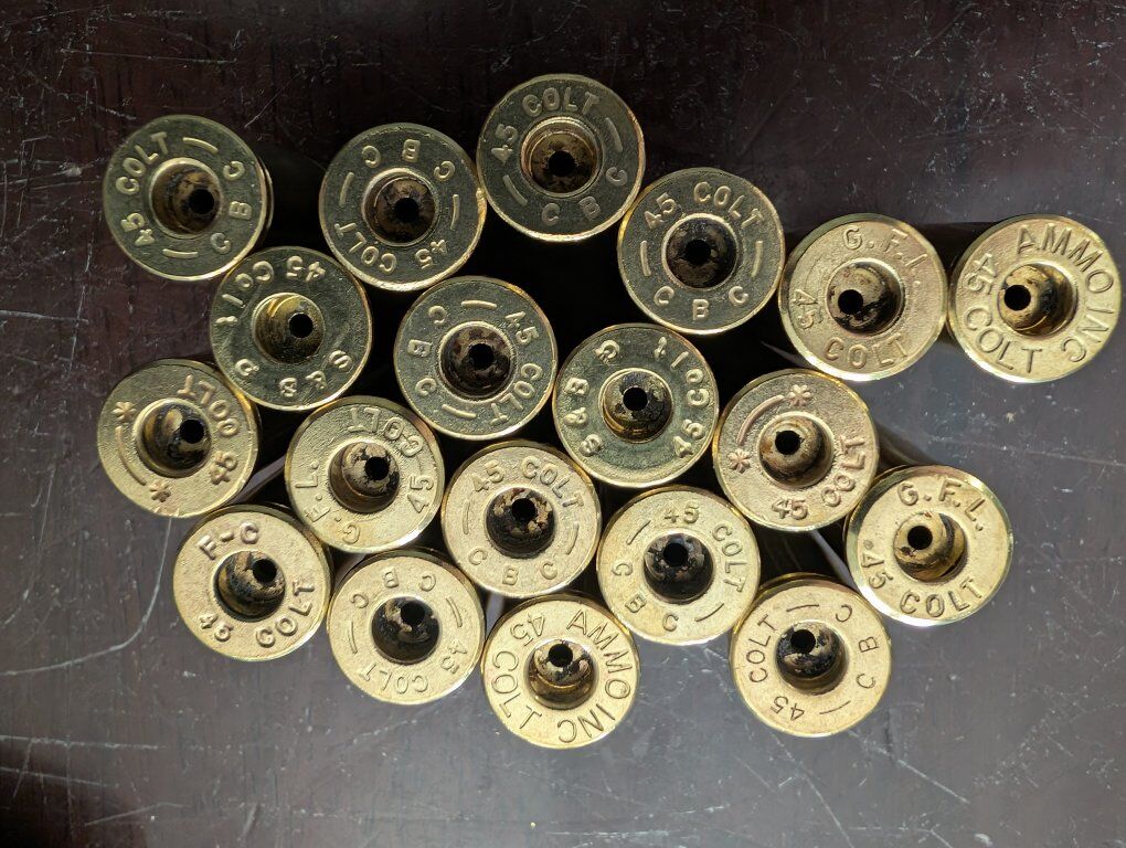 45 Colt Brass