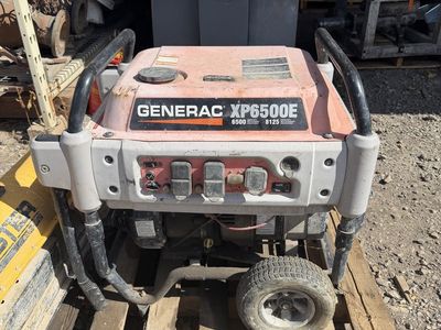 Generac XP6500E Portable Generator - 6500 Running Watts, 8125 Starting Watts