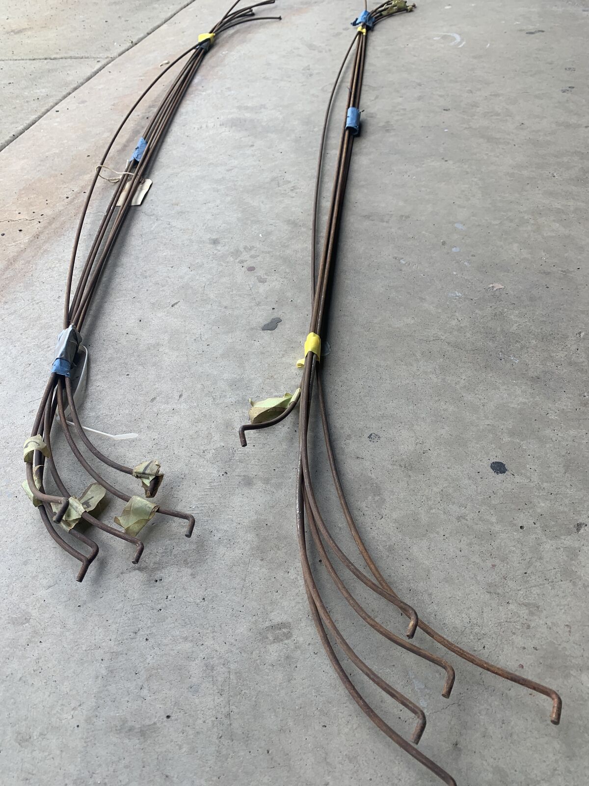 1955-57 Chevy 2 dr post roof bows