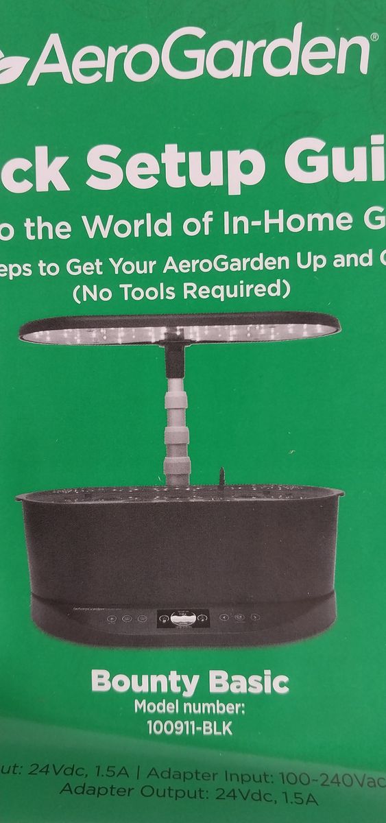 Aerogarden Bounty Basic Indoor Plant Grow System