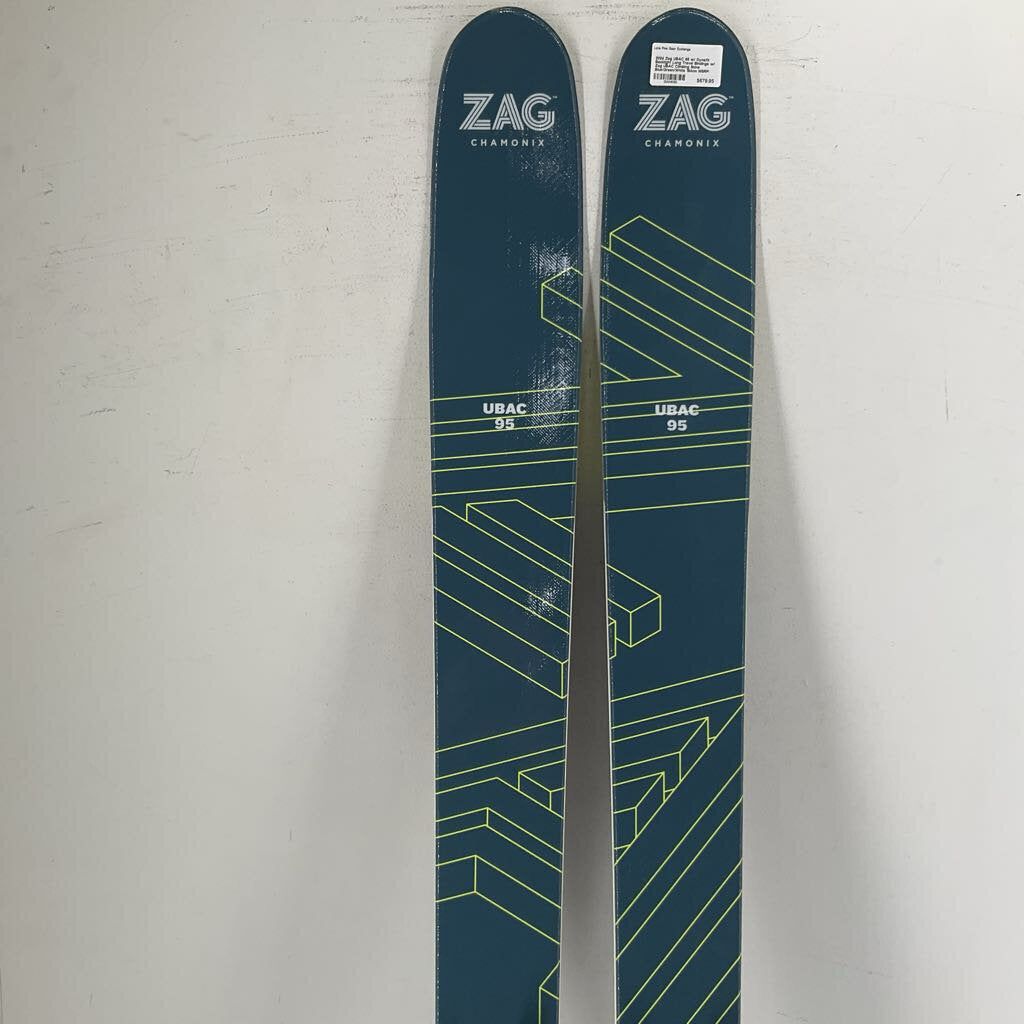 2024 Zag UBAC 95 w/ Dynafit Backlight Long Travel Bindings w/ Zag UBAC Climbing Skins