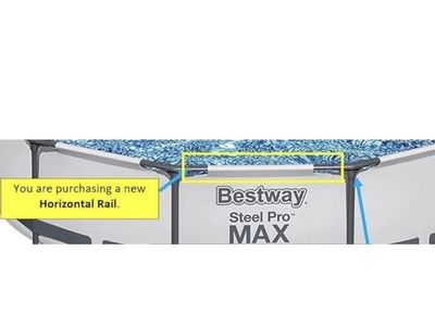 Bestway Steel Pro MAX Replacement Horizontal Rail - Pool Part