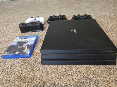 PS4 Pro with Multiple Controllers