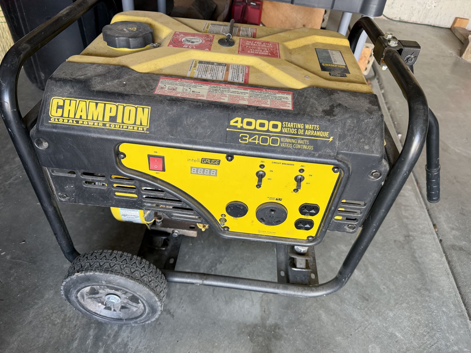 Champion Generator 4000/3400