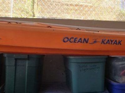 Must sell Ocean Kayak Venus 11 Sit-on-Top Kayak - Orange, 11 ft - Used but great condition