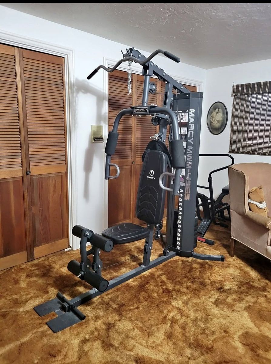 Home Gym Pkg  Marcy Stack Gym & Weslo Cardio Glide