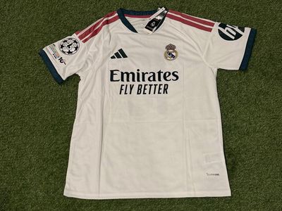 Adidas Real Madrid MBAPPE 10 Home 26/27 Jersey White Climacool Soccer Football New with Tags