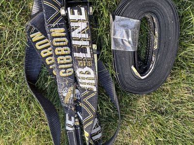 Gibbon Jibline Slackline -Black & Yellow (Used)