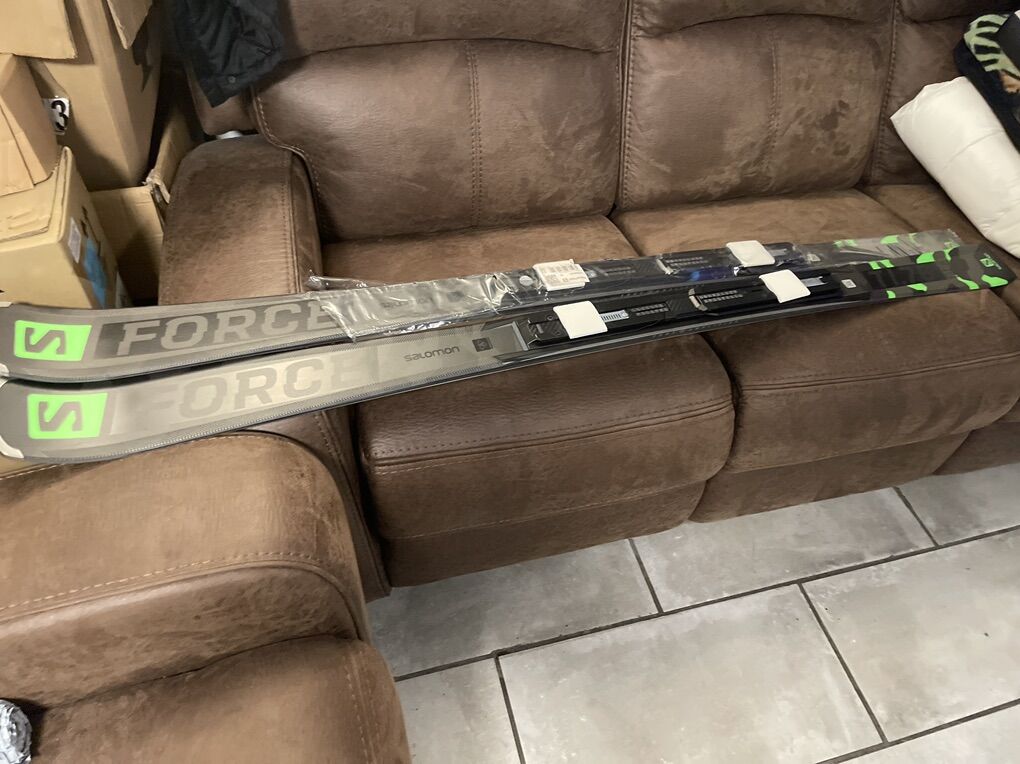 NEW Salomon S/Force Fx.76 Men's Skis 163CM
