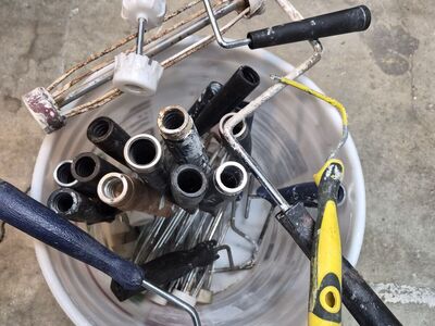 Paint rollers many sizes