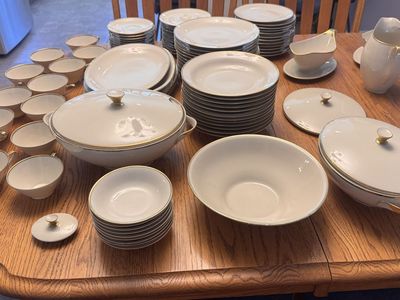 Vintage Rheinpfalz German Porcelain DinnerSet