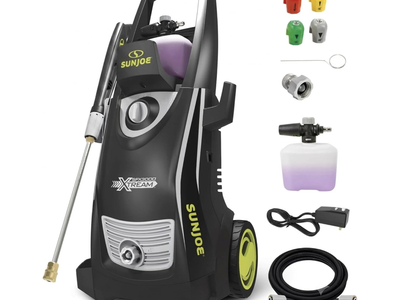 NEW Sun Joe SPX3000-XT XTREAM 2,200 PSI Pressure Washer with 14.9A Motor, 4 Quick-Connect Nozzles