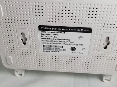 Indio Networks WF-220AC Duel Band AC750 Wireless Router / Wi-Fi Access Point PoE