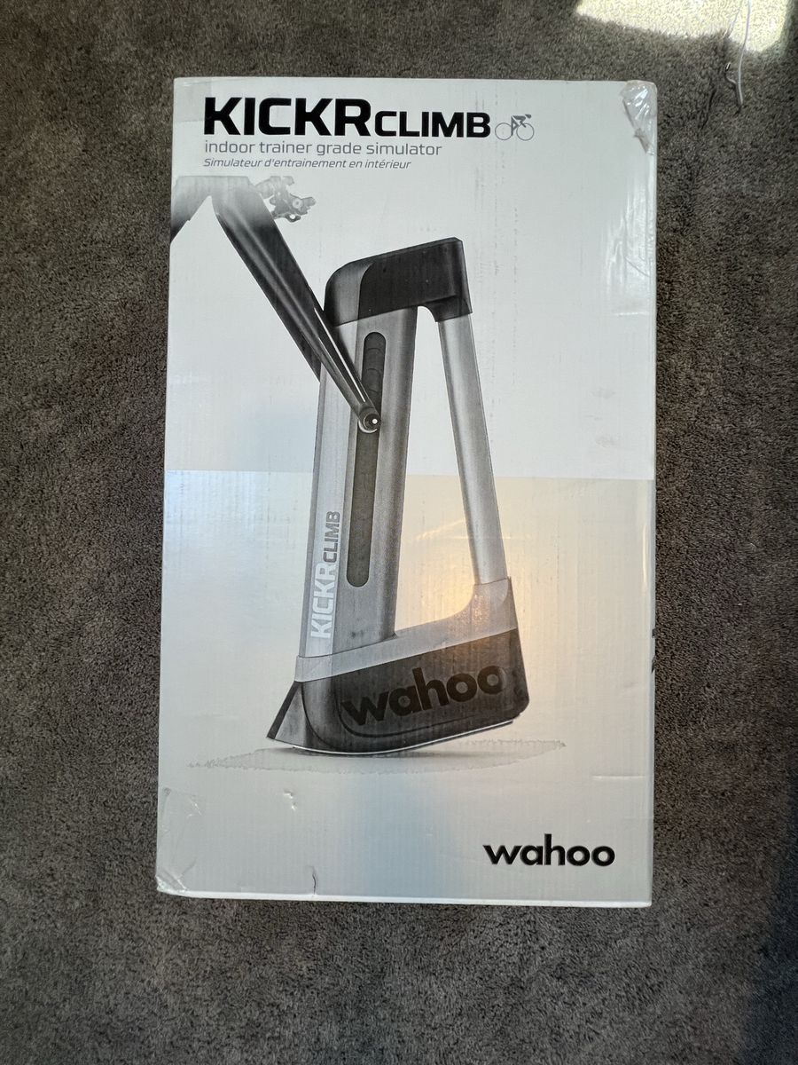 Wahoo KICKR Climb Indoor Trainer Grade Simulator 325$ OBO