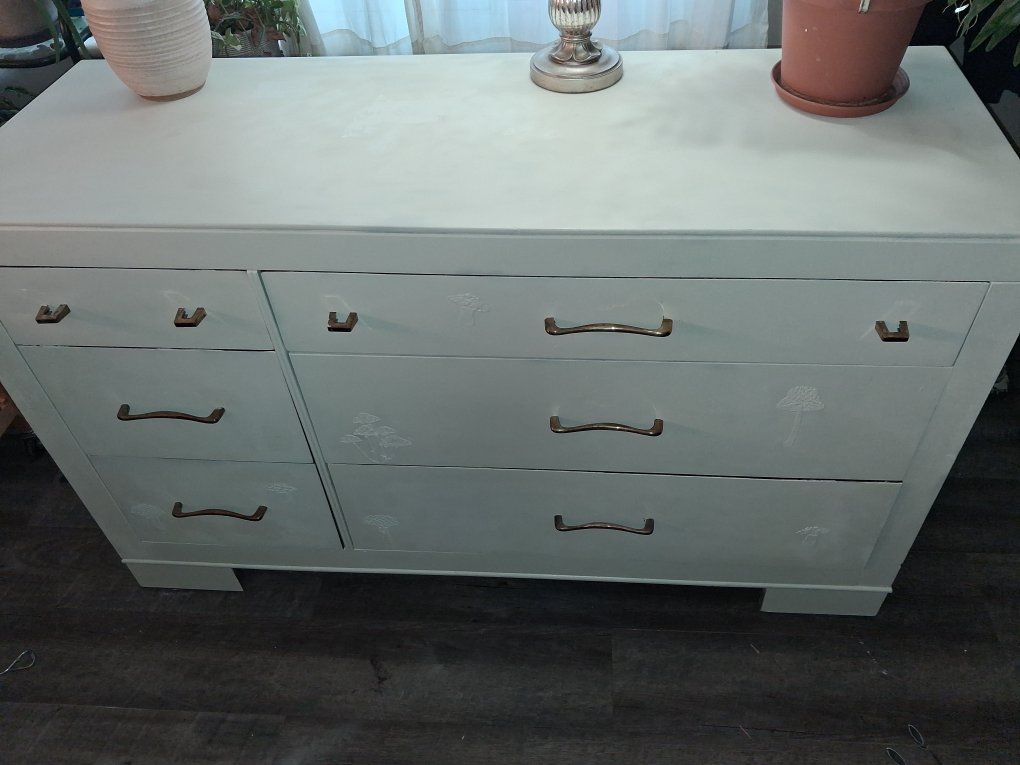 Hardwood Mushroom Dresser