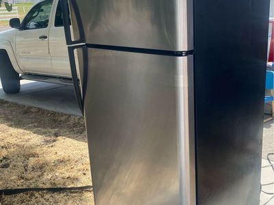 Frigidaire Top Freezer Refrigerator - Stainless Steel Finish free delivery!