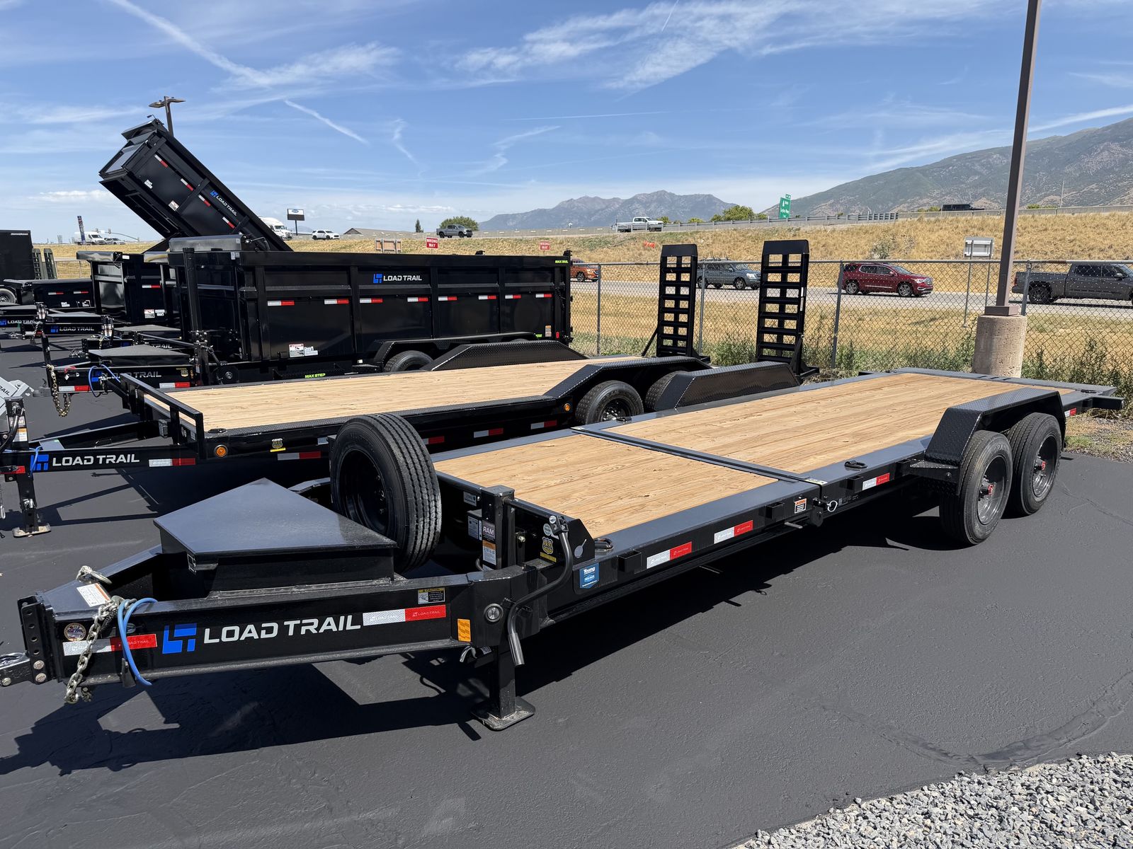 HEAVY-DUTY 83" x 22' TILT-N-GO TILT DECK 20K GVWR