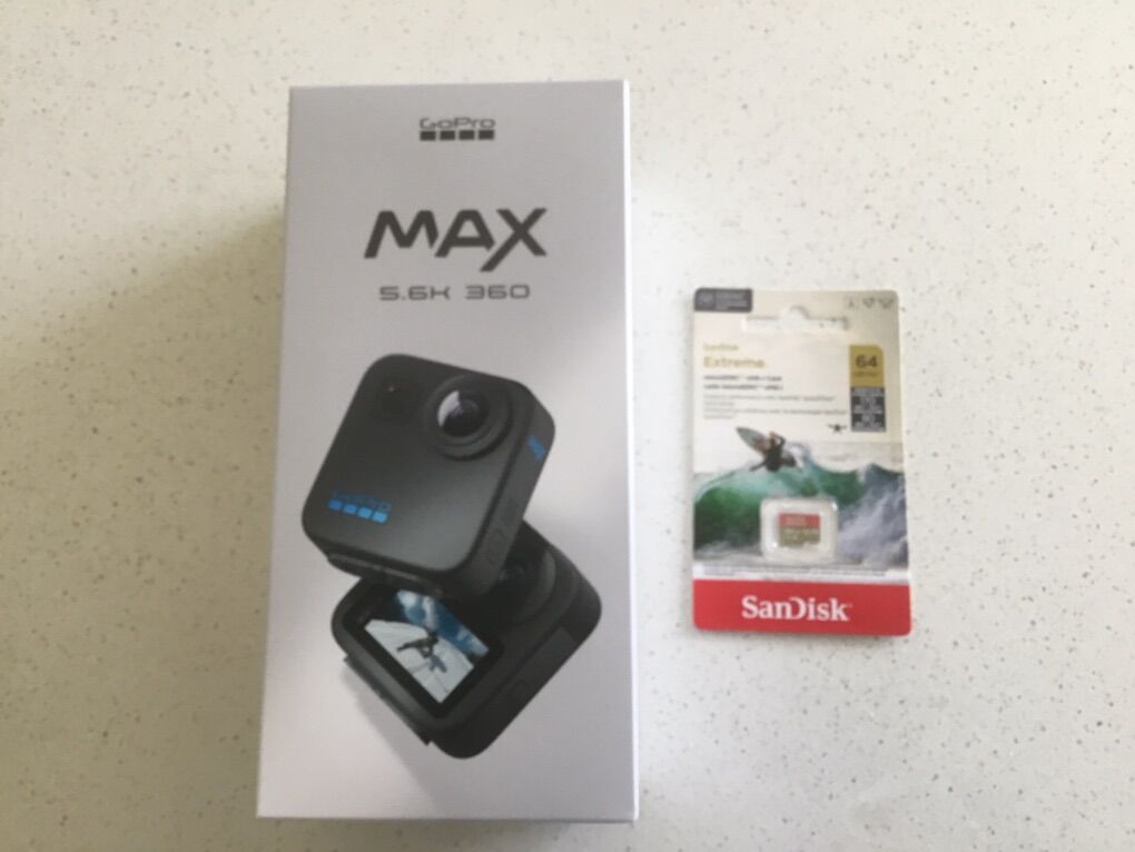 GoPro Max 5.6 360 With 65 GB Sandisk