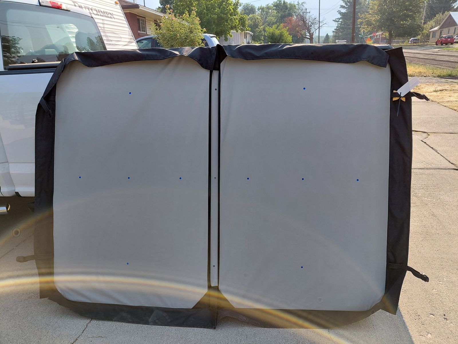 Rectangle hot tub cover