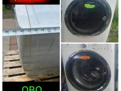 Electrolux Front-Load Washer. The dryer is gas - White