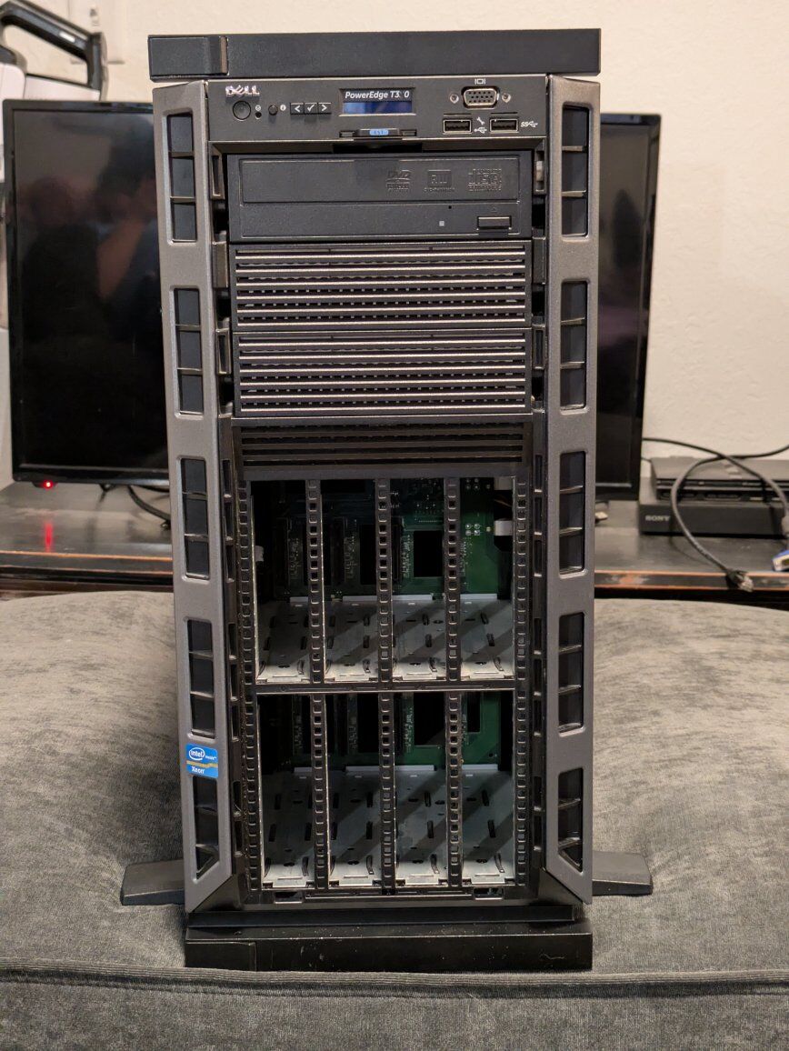 Dell Tower Server with rack kit