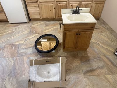 Bathroom Cabinet/Top Mirror